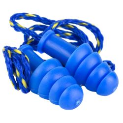WALKER’S 1PK BL CRDED EARPLUG