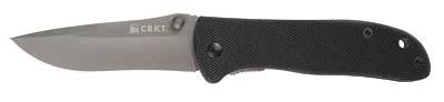 CRKT DRIFTER G10 2.9″ PLN EDGE BLK
