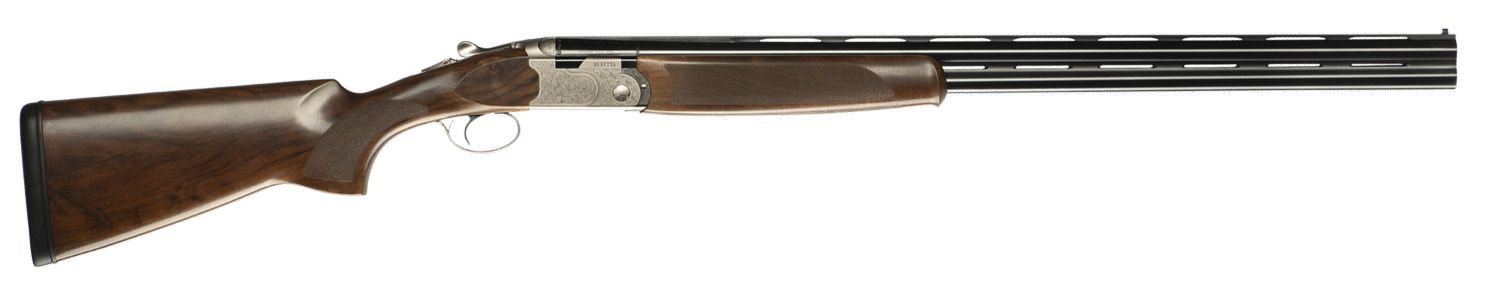 Beretta USA J686S1232KO 686 Silver Pigeon I Sporting 12 Gauge 3″ 2rd 32″ Black Over/Under Vent Rib Barrel, Silver Engraved Steel Receiver, Kick-Off Walnut Stock, Right Hand