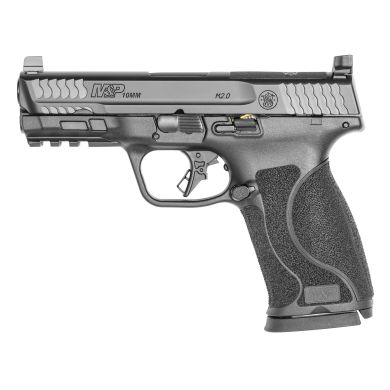 S&W M&P M2.0 10MM 4″ 15RD NTS OR BLK