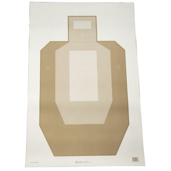 ACTION TGT IPSC/USPSA BRN 100PK