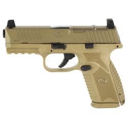 FN 509 MIDSIZE 9MM 4″ 15RD FDE