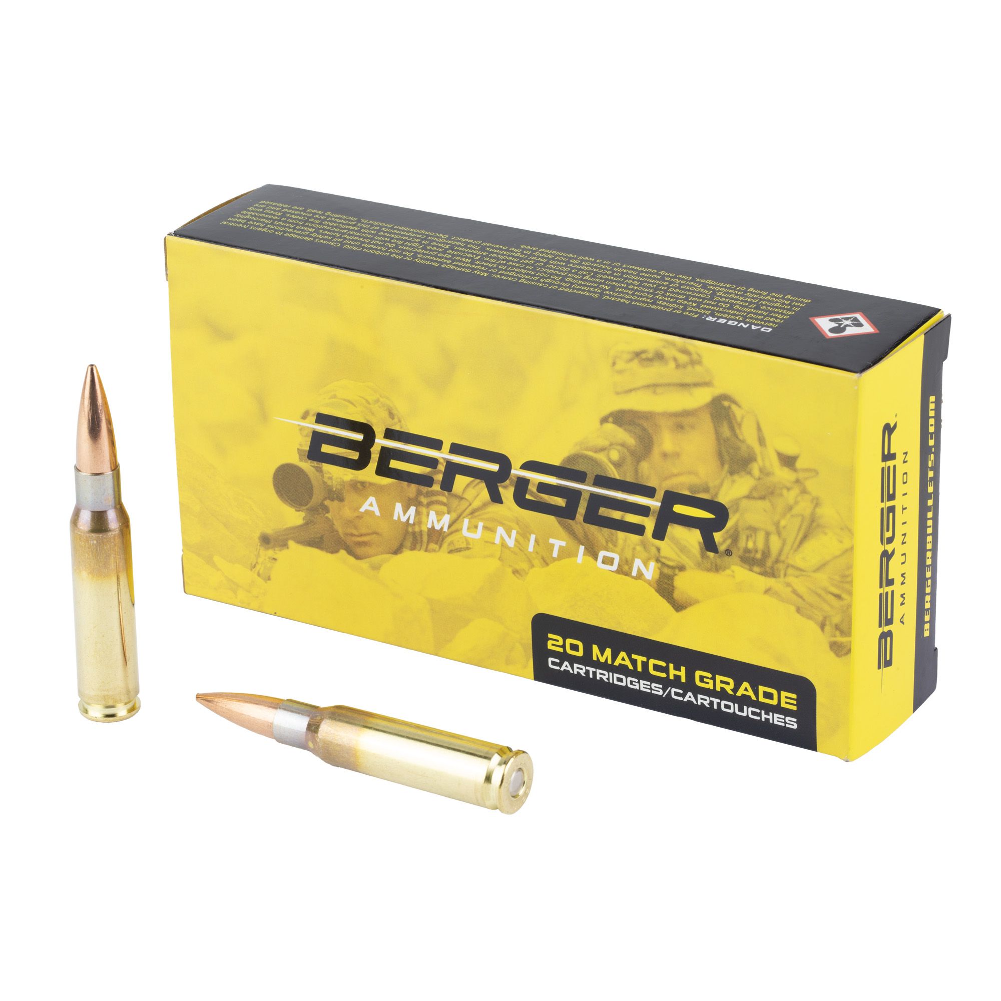BERGER CLAS HNT 308WIN 185GR 20/200