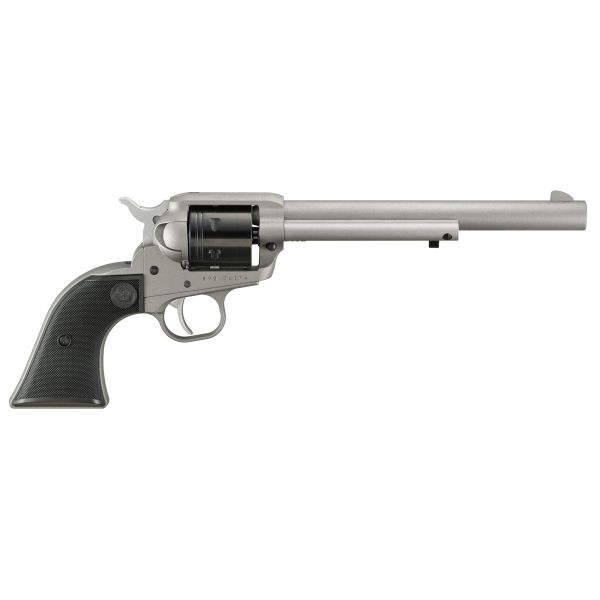 RUGER WRANGLER 22LR 7.5″ 6RD SILVER