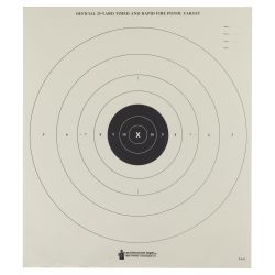 ACTION TGT BULLSEYE PAPER 100PK