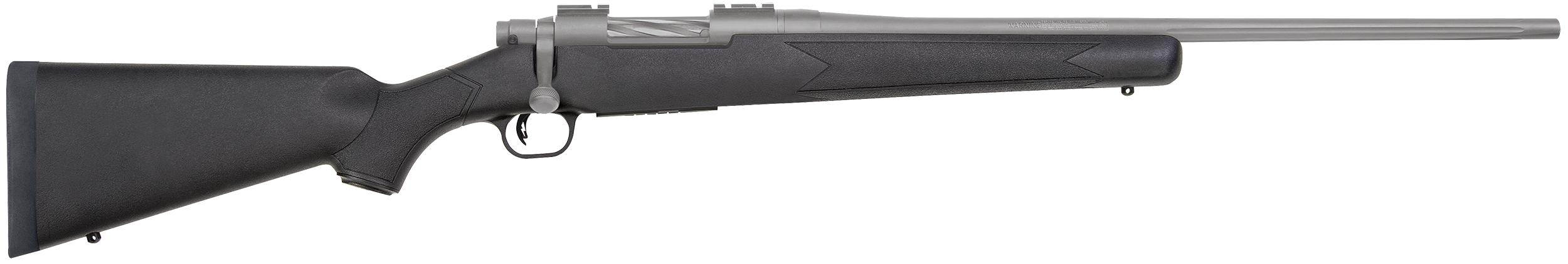 Mossberg 28006 Patriot Synthetic 7mm-08 Rem 5+1 22″ Fluted Barrel w/Recessed Match Crown, Cerakote Stainless Steel, Spiral-Fluted Bolt, Synthetic Stock, Drop Box Magazine, Adjustable LBA Trigger