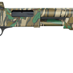 Mossberg 54342 500 Turkey 20 Gauge 5+1 3″ 20″, Mossy Oak Greenleaf, Optic Cut Rec, Synthetic Furniture, Fiber Optic Front Sight, X-Factor Ported Choke, Includes Holosun Red Dot