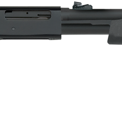 Mossberg 50165 500 Bantam Slugster 410 Gauge Pump 3″ 5+1 20″ Matte Blued Steel Barrel, Matte Blued Receiver, Fixed Synthetic Stock