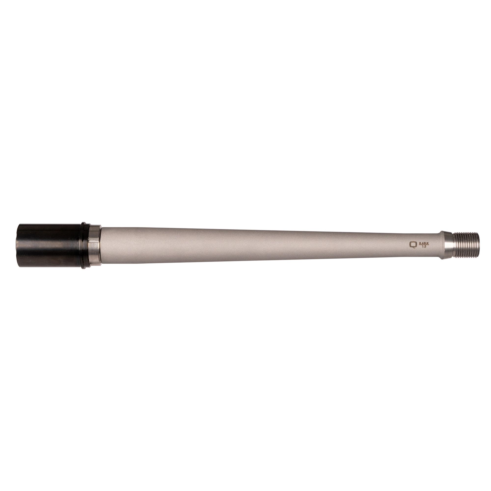 Q FIX BARREL ASSEMBLY 8.6 BLK 12″