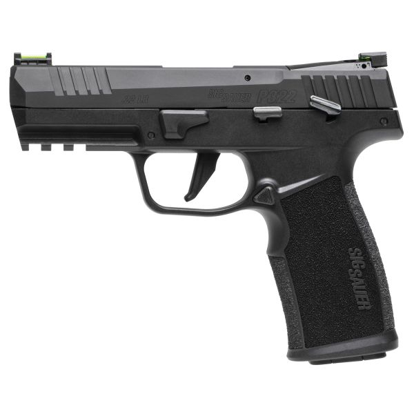 SIG P322 22LR 4″ 20RD BLK W/TB ADPTR