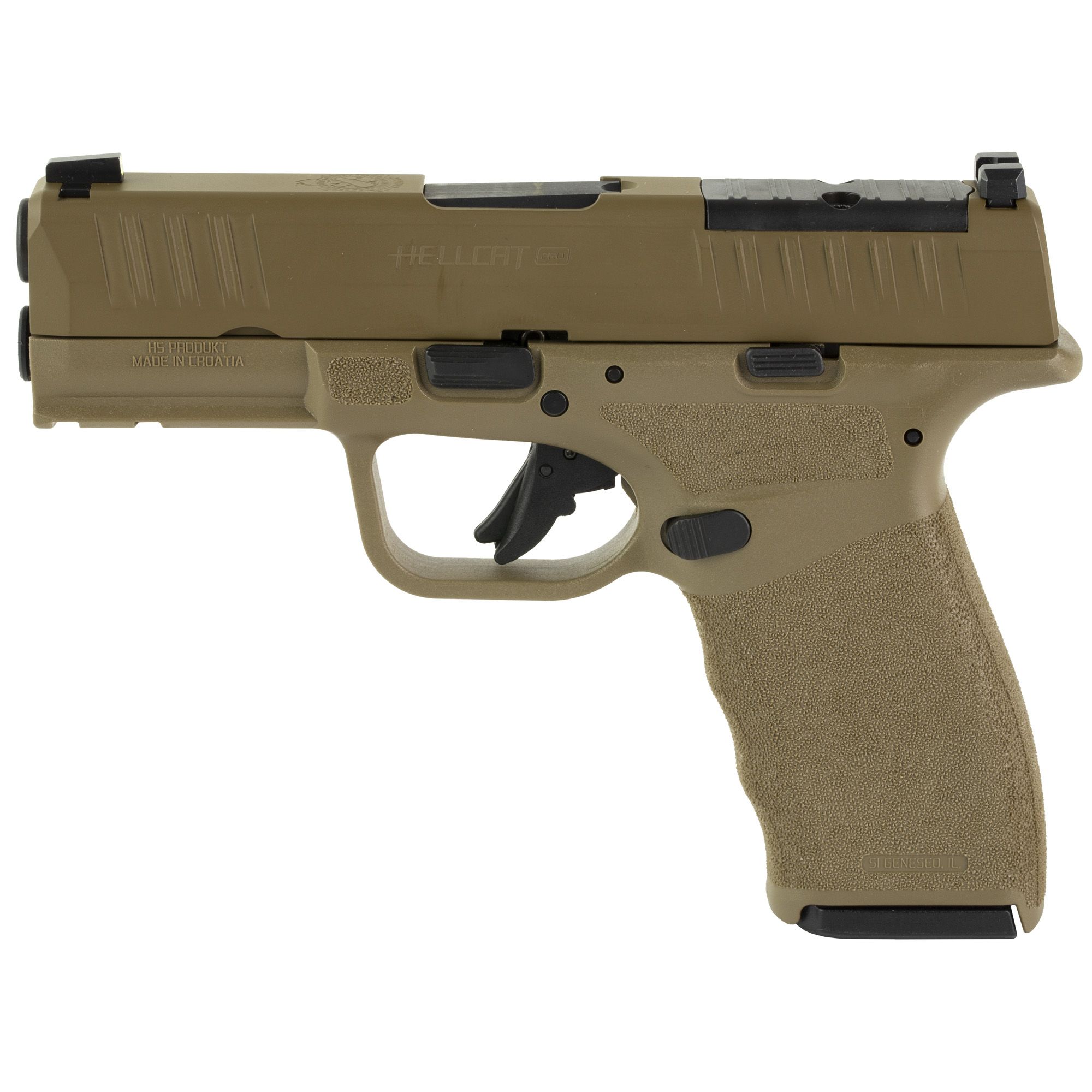 SPRGFLD HLCT PRO 9MM 3.7 15RD FDE GU