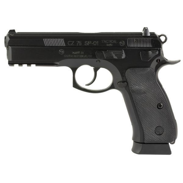 CZ 75 SP-01 TAC 9MM 4.6″ BLK 19RD
