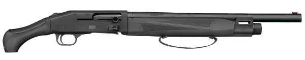 Mossberg 83002 990 AfterShock 12 Gauge Semi-Auto 3″ 5+1 18.50″ Matte Blued Barrel, Strapped w/M-LOK Forend, Matte Blued Receiver, Black Synthetic Aftershock Grip, Ambidextrous