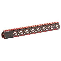 UTG PRO M-LOK 15″SSLM 2TN RL BLK/RD