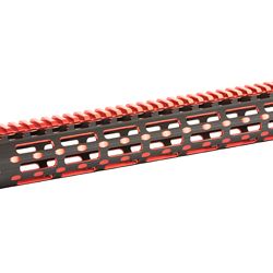 UTG PRO M-LOK 15″SSLM 2TN RL BLK/RD