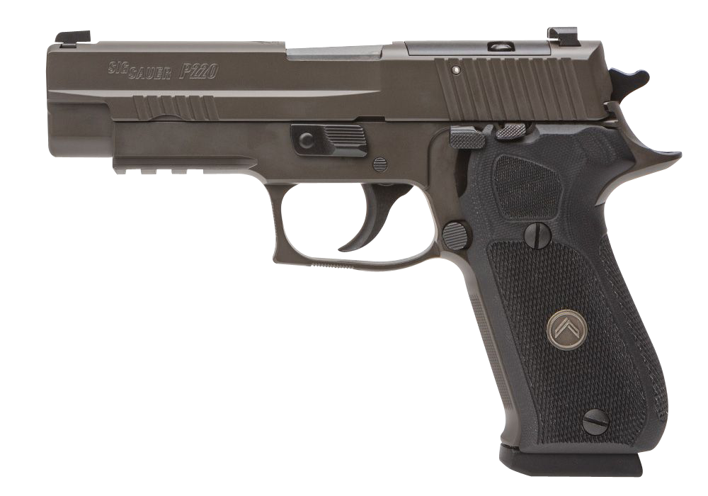 Sig Sauer 220R45LEGIONSAOR2 P220 Full Size Legion SAO 45 ACP 8+1 4.40″, Gray Elite Cerakote, Picatinny Rail Frame, Romeo 1 Cut Slide, Black G10 Grip, X-Ray Sights