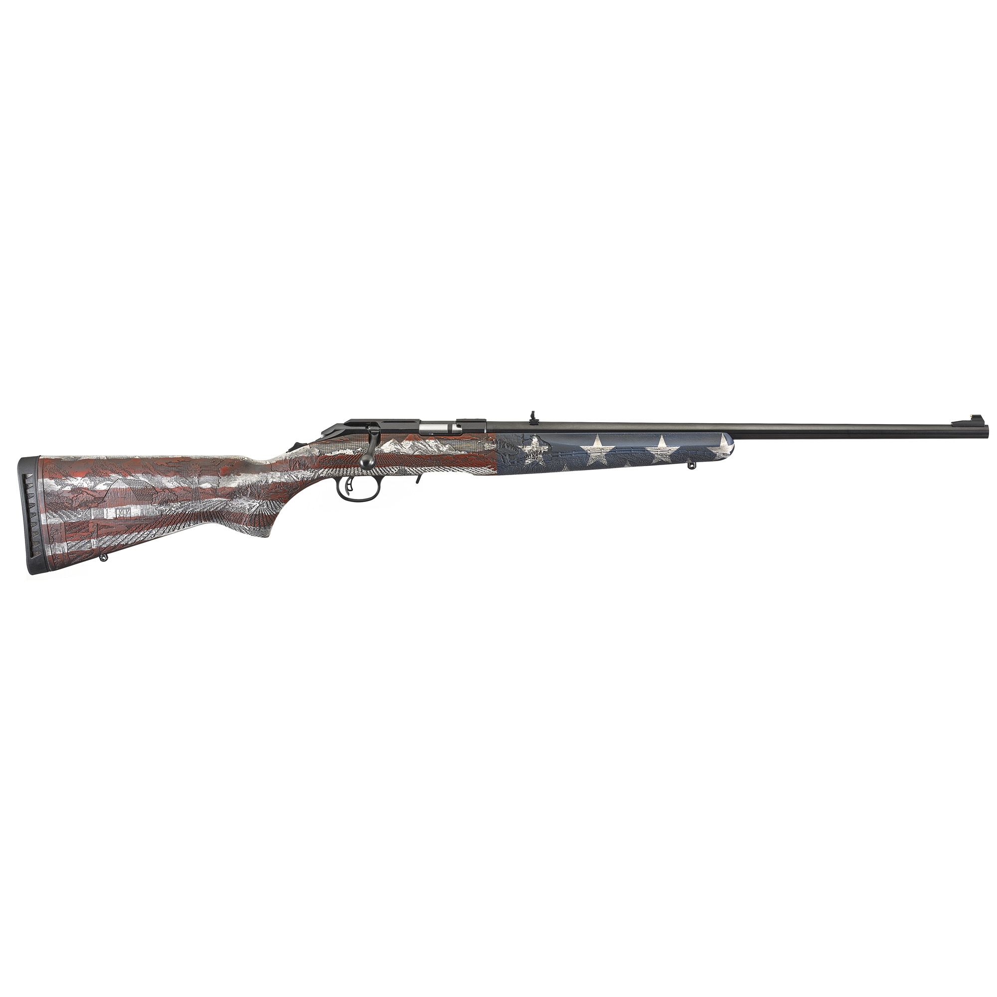 RUGER AM RIM 22WMR 22″ 9RD RWB WD