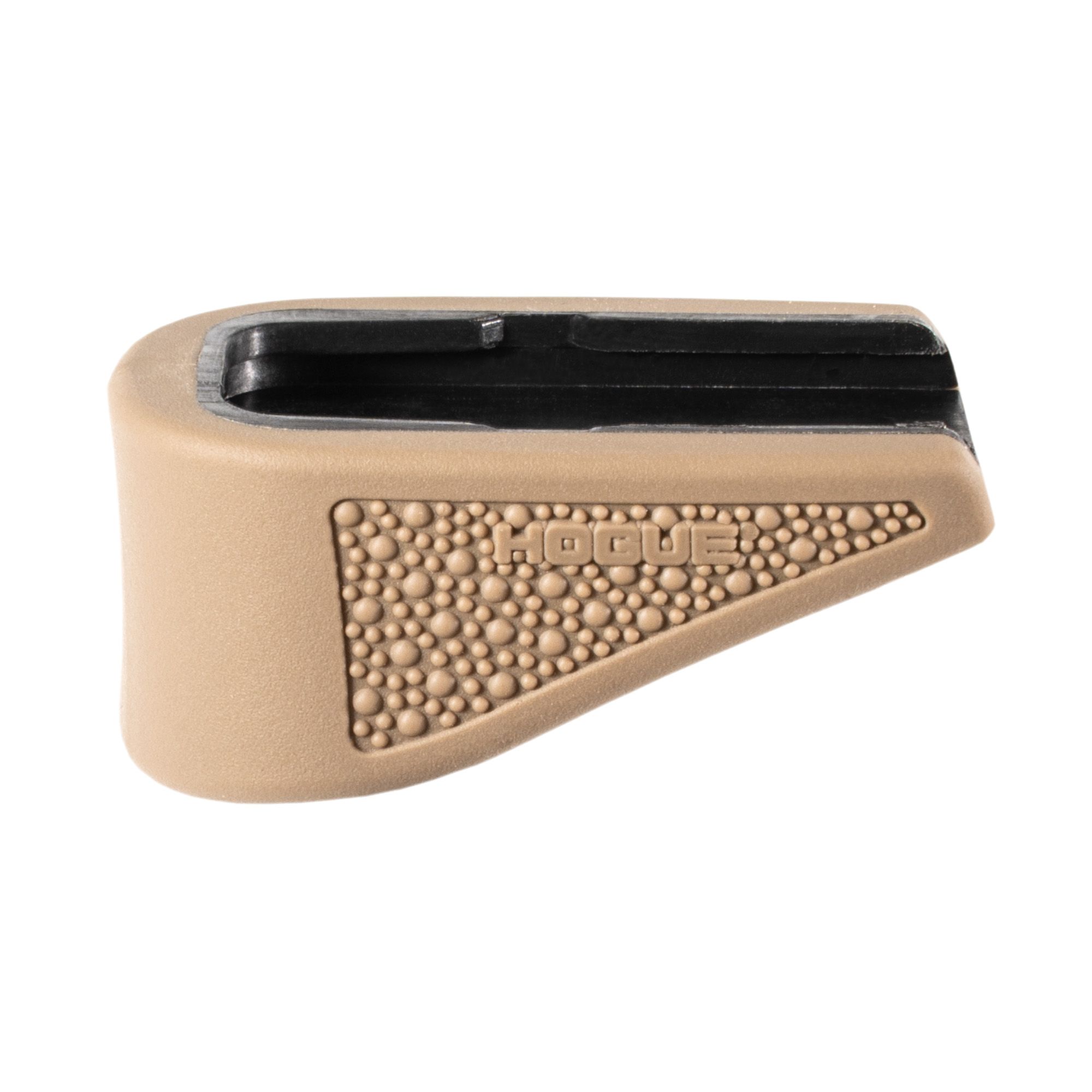 HOGUE 9MM RUB GRP PAD 6RD FDE