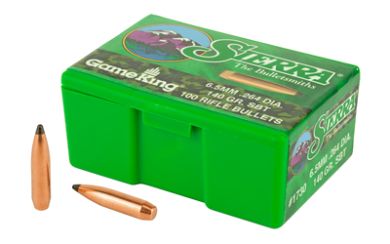 SIERRA GAMEKING .264 140GR 100CT