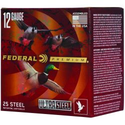 FED ULT STL 12GA 3″ 1.25OZ BB 25/250