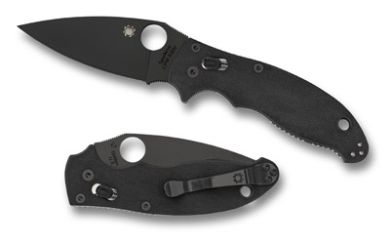 SPYDERCO MANIX 2 BLACK BLADE 3.375″