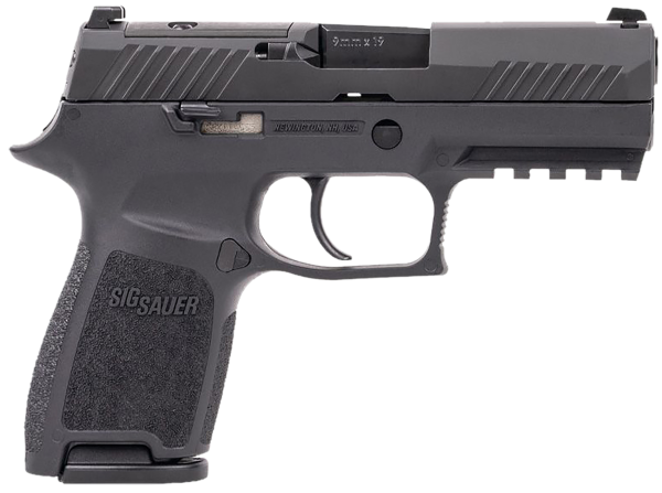 SIG 320C9BSSP10         P320  9MM 3.9  OR  10R BLK