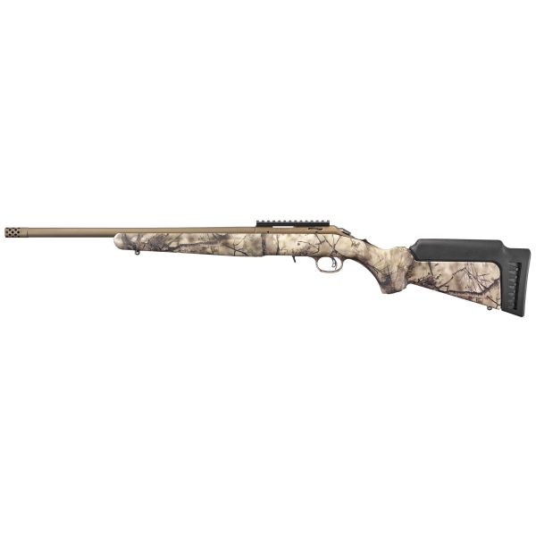 RUGER AMERICAN 22LR 18″ CAMO 10RD