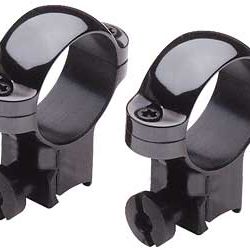 BURRIS HIGH 1″ .22 RNGS STEEL BK