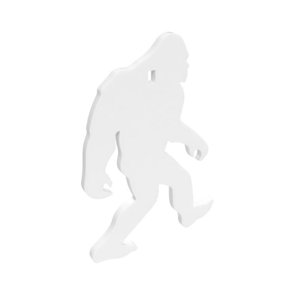 B/C AR500 3/8″ SILHOUETTE YETI WHT