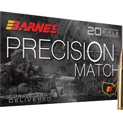 BARNES PREC MTH 5.56NATO 85GR 20/200