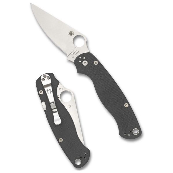 SPYDERCO PARA MIL 2 MXMET 3.45″ GRY