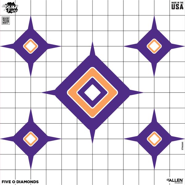 ALLEN EZ AIM 12″X12″ DIALING IN 9PK