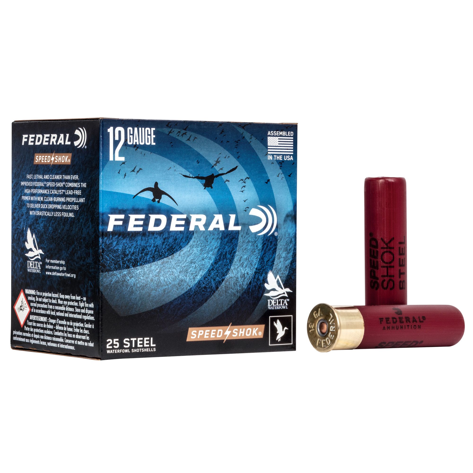 FED SPEED SHOK 12GA 3.5″ #3 25/250