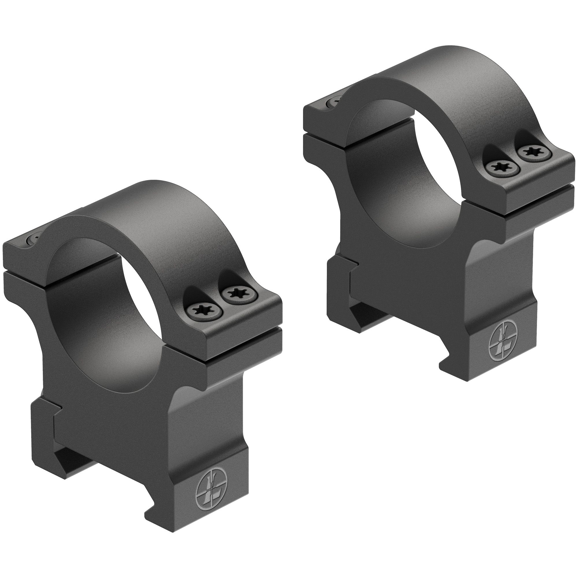 LEUP OPEN RANGE CS RINGS 1″ HI MATTE