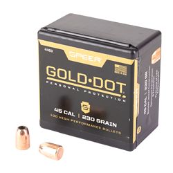 SPR GOLD DOT .451 230GR HP 100CT