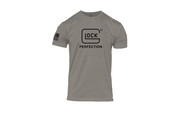 GLOCK OEM PERF SHRT SLV GRY XL