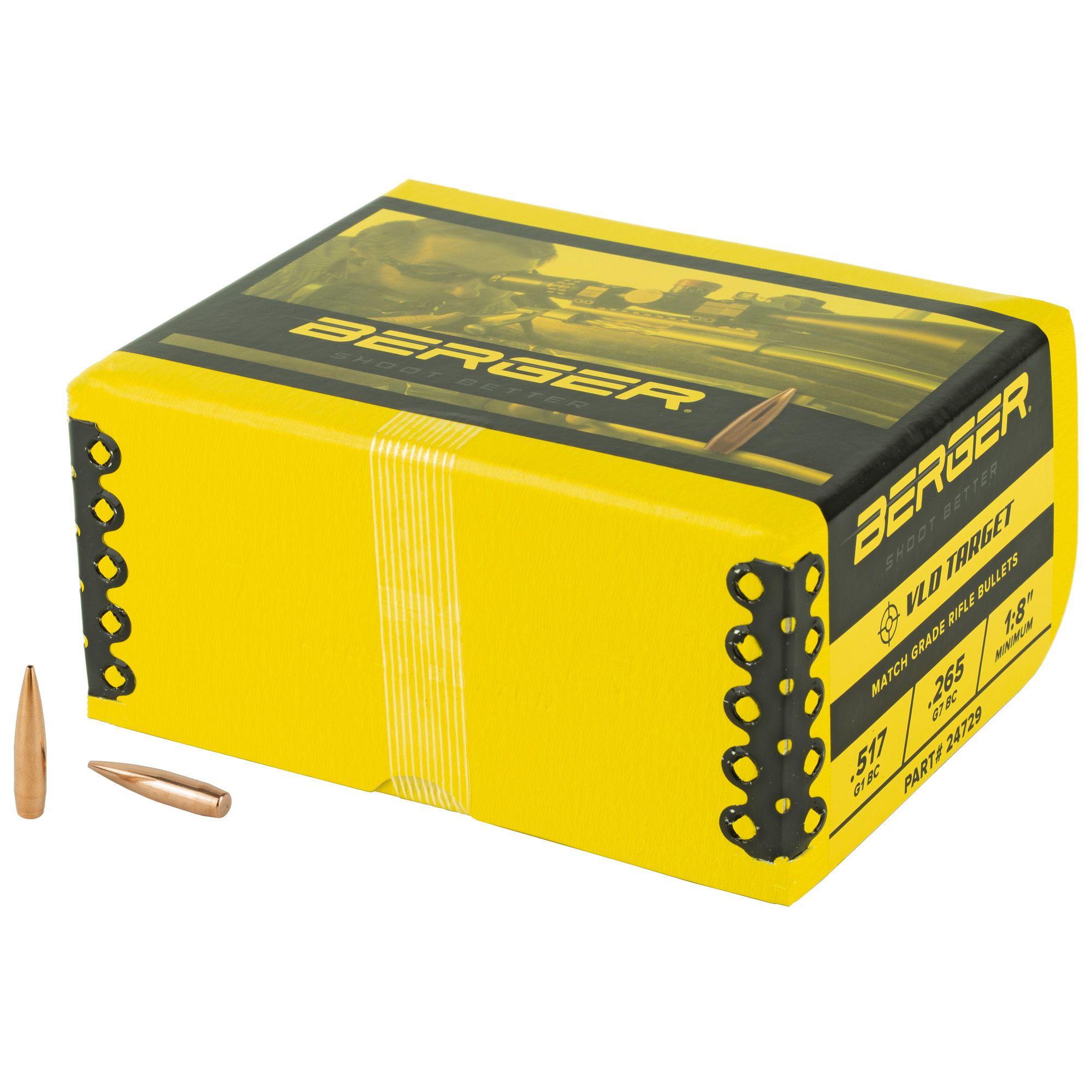 BERGER .243/6MM 105G VLD TARGT 500CT