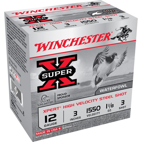 WIN SR-X XPT HV 12GA 3″ #3 25/250