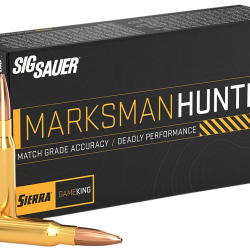 Sig Sauer E7RMGK16020 Marksman Hunter  7mmRem 160gr 20 Per Box/10 Case