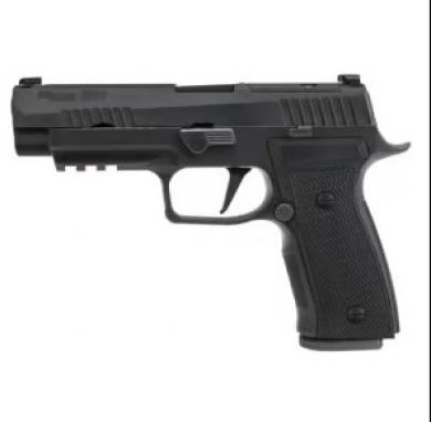 SIG P320 9MM 4.7 AXG BLK 17RD OR OFF DUTY