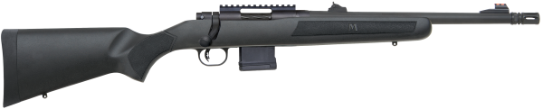 Mossberg 27716 MVP Patrol 5.56x45mm NATO 10+1 16.25″ Matte Blued 16.25″ Medium Bull Barrel Matte Blued Steel Black Fixed Pillar-Bedded Stock Right Hand