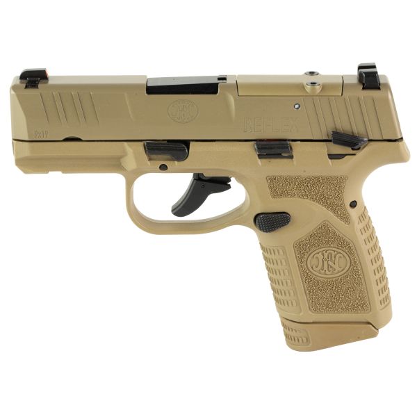 FN REFLEX MS 9MM 3.3″ 10RD FDE