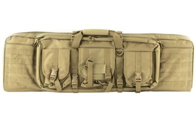 NCSTAR VISM DBL CARB CASE TAN 42″