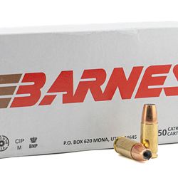 BARNES DEFENSE 9MM 115 GR 50/500