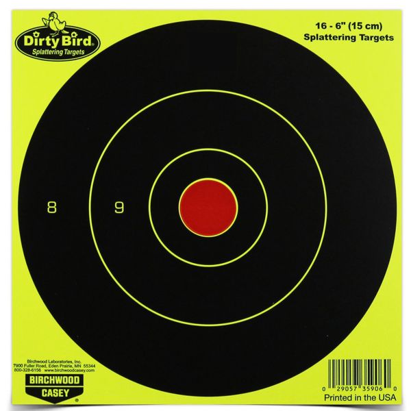 B/C DIRTY BIRD YELLOW RND TGT 16-6″