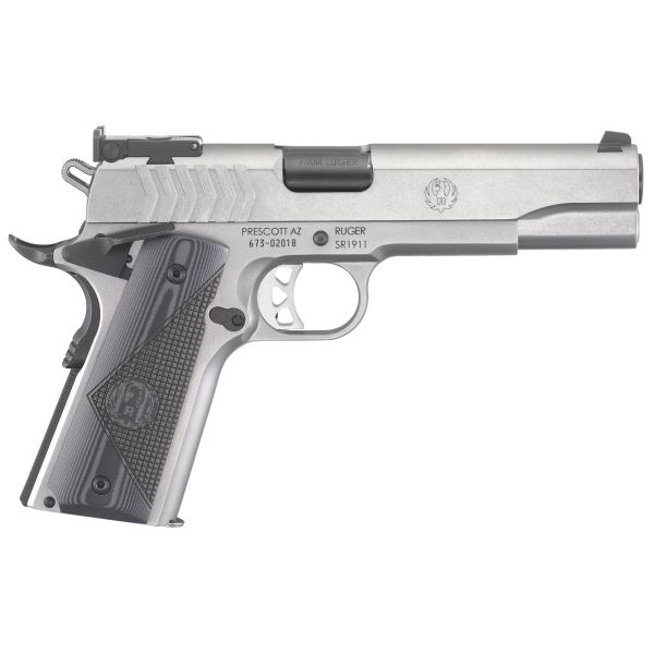 RUGER SR1911 TARGET 9MM 5″ STS 9RD