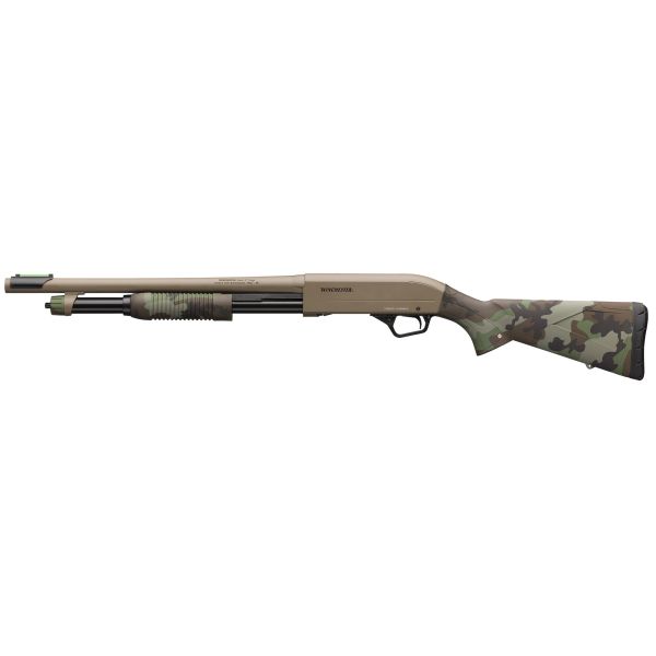 WIN SXP DEFENDER 12GA 18″ FDE/WDLND