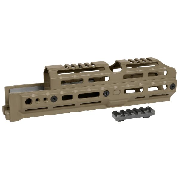 MIDWEST AK ALPHA M-LOK HNGRD 10″ FDE