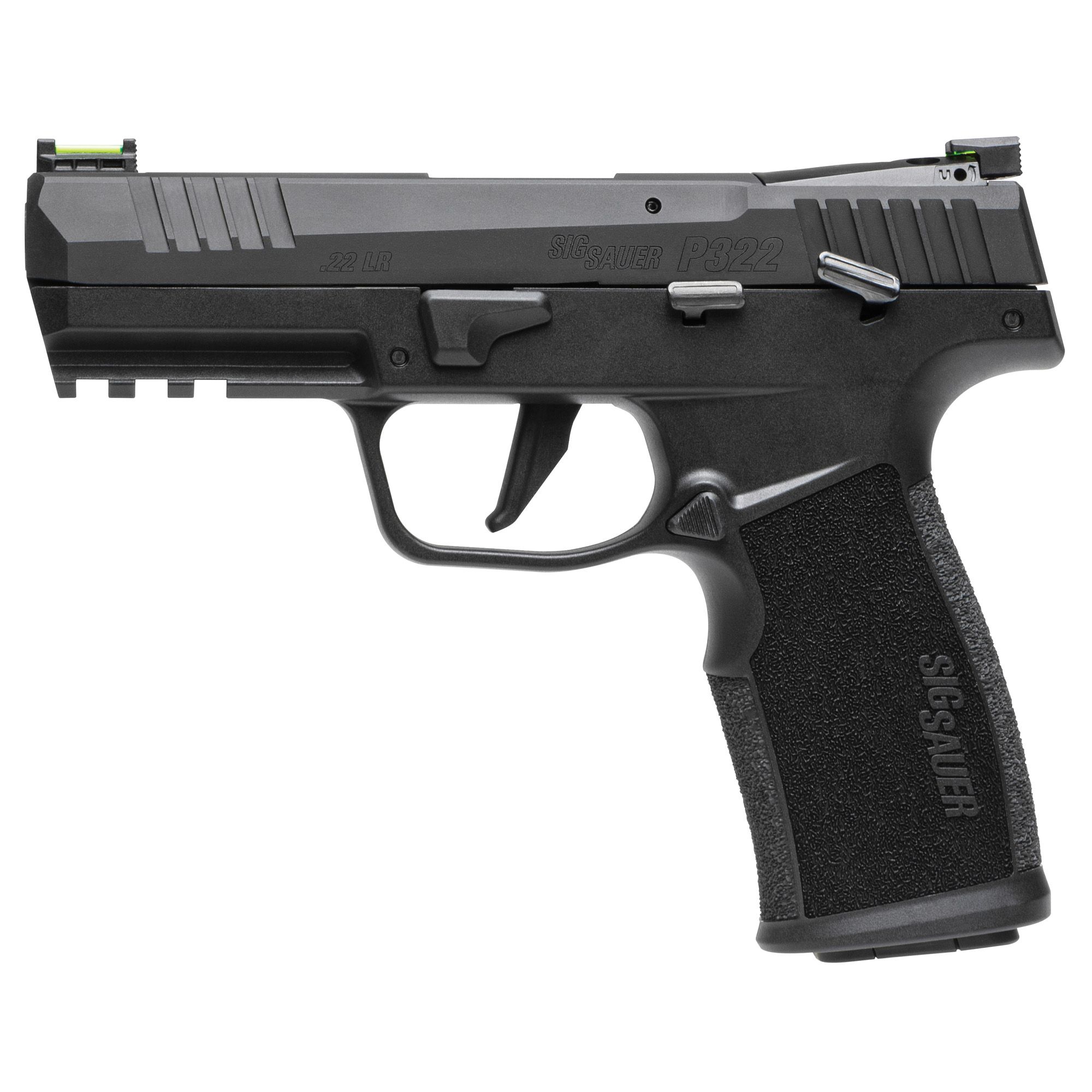 SIG P322 22LR 4″ 20RD BLK W/TB ADPTR