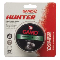 GAMO HUNTER ROUND NOSE 177CAL 250CT